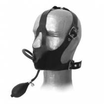 HEAD HARNESS WITH INFLATABLE GAG