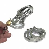 JAULA DE CASTIDAD DE METAL BON4M GRANDE