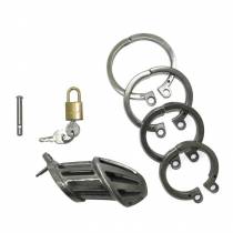 CAGE CHASTETE METAL BON4M LARGE