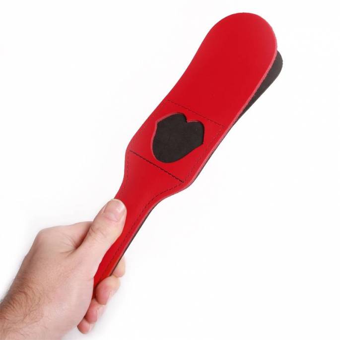 PADDLE ROUGE ET NOIR CLAPPER BOUCHE