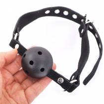 BAILLON DAIM BOULE TROUS NOIR