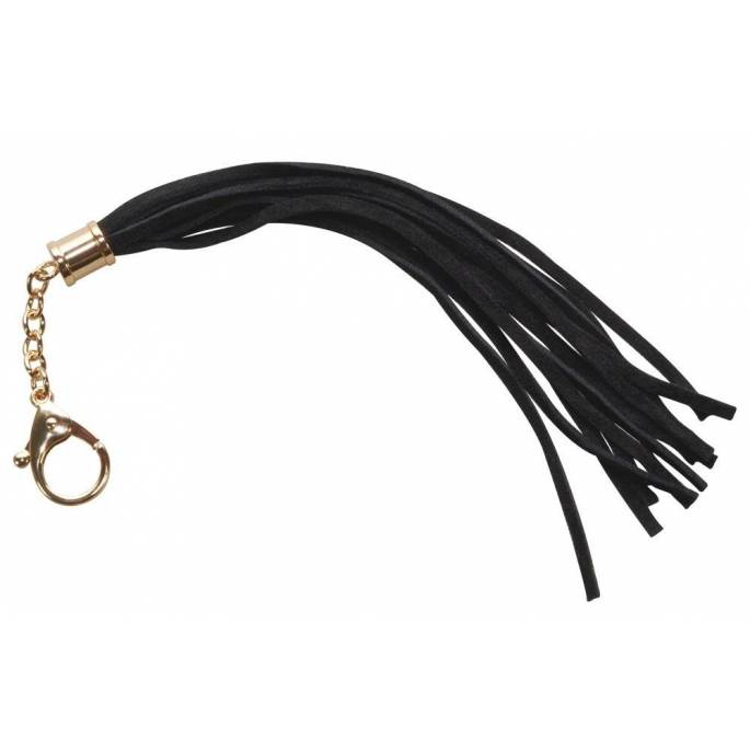 PORTE CLEFS MARTINET NOIR ET DORÉ