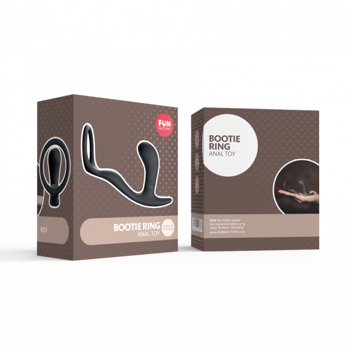 PLUG COCKRING - BOOTIE RING NOIR