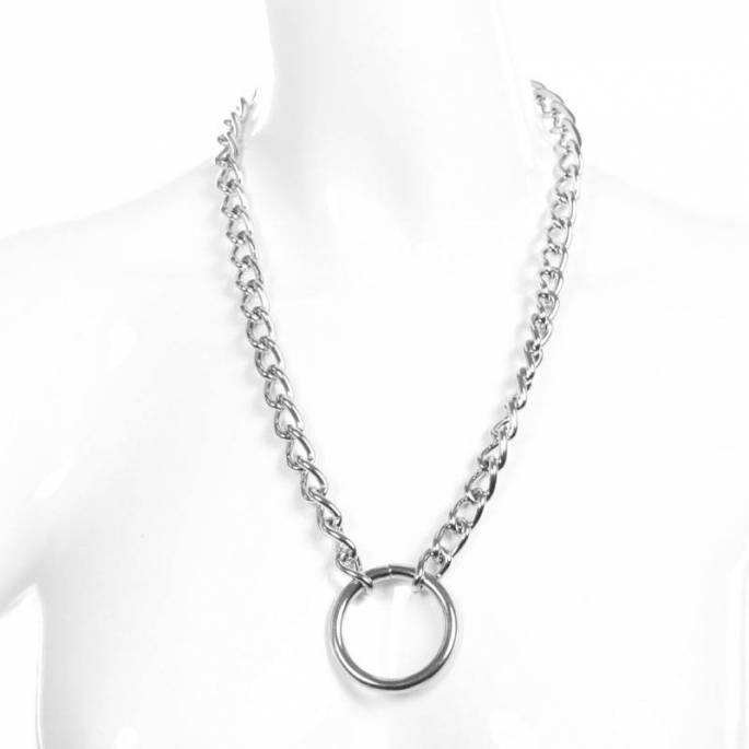 COLLIER CHAINE 1 ANNEAU