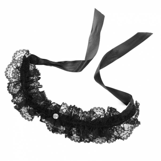 LACE AND SWAROVSKI NECKLACE