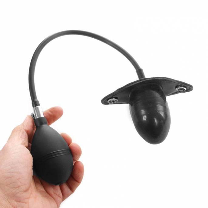 HARNAIS DE TETE + BAILLON BITE GONFLABLE AMOVIBLE