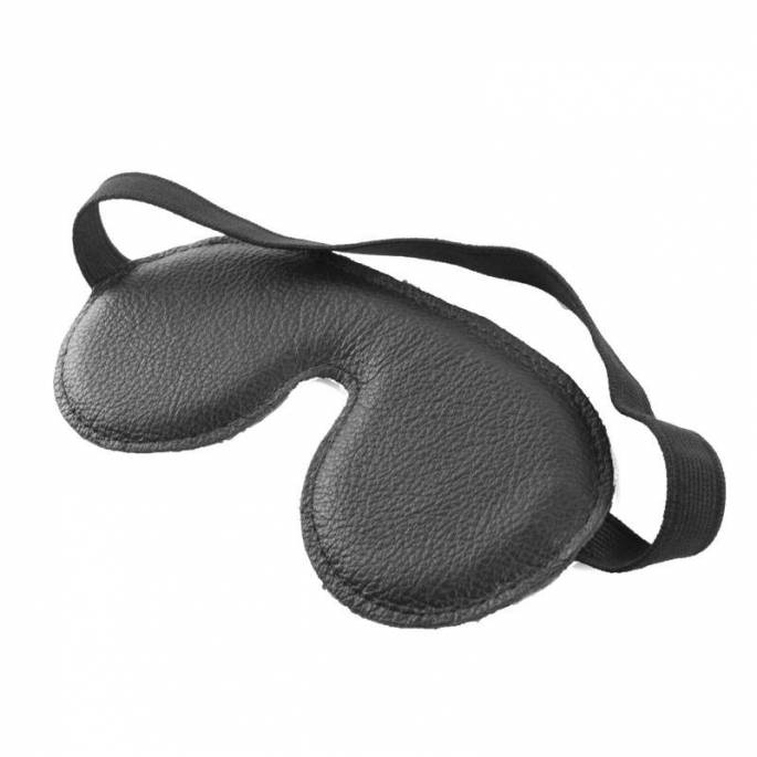 MASCHERA IN PELLE BIANCA