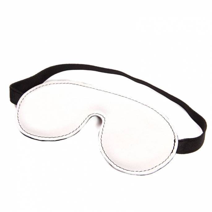 WHITE LEATHER MASK