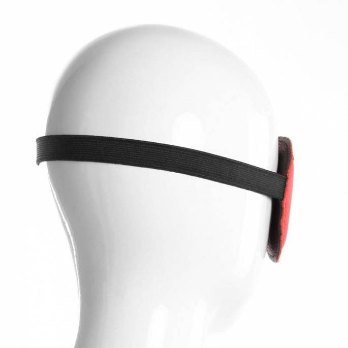 MASQUE CUIR ROUGE