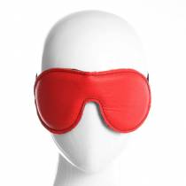 MASCHERA IN PELLE ROSSA