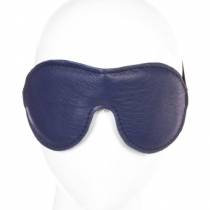 MASCHERA IN PELLE BLU