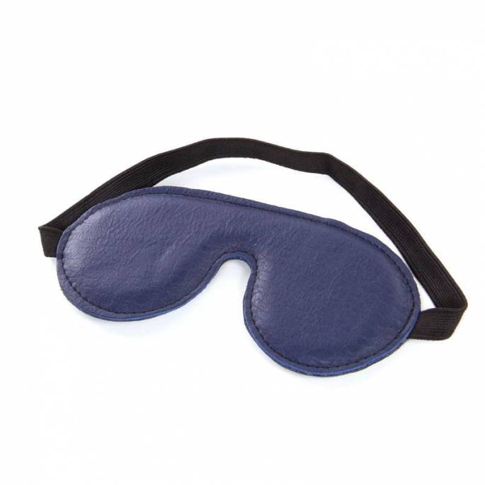 BLUE LEATHER MASK