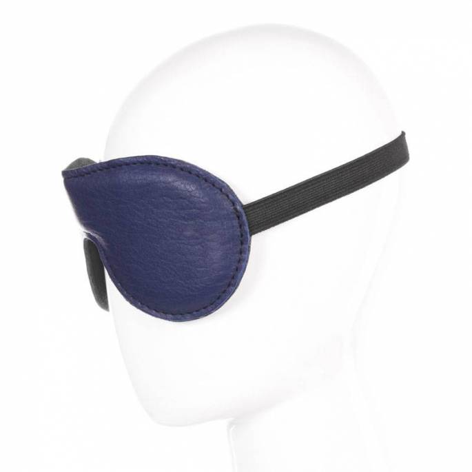 BLUE LEATHER MASK