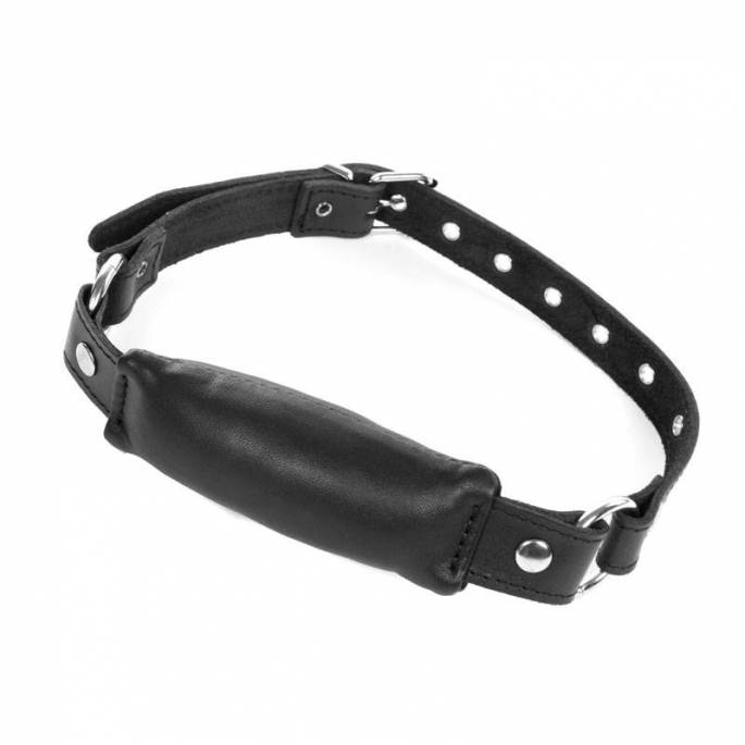 BLACK LEATHER GAG