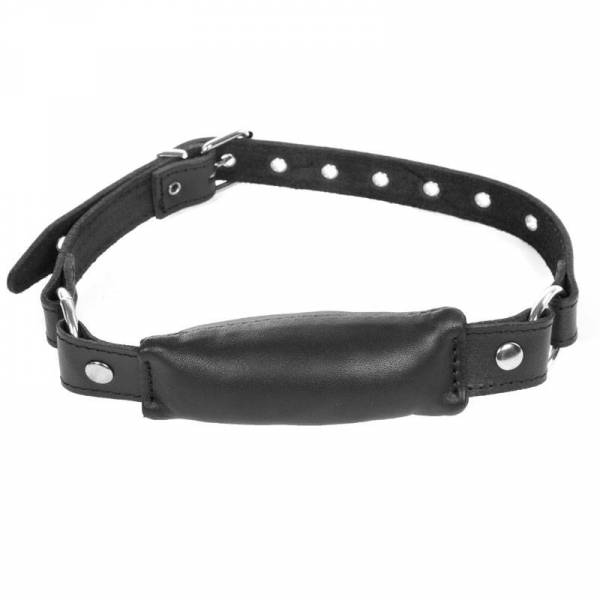 BLACK LEATHER GAG
