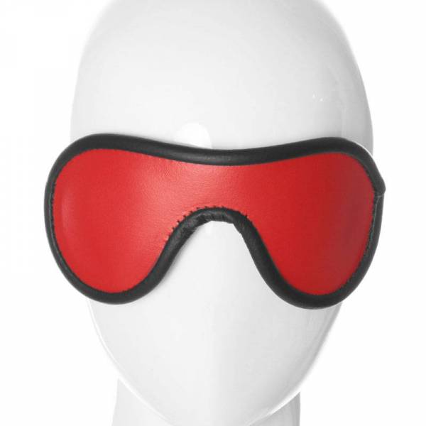 RED LEATHER MASK