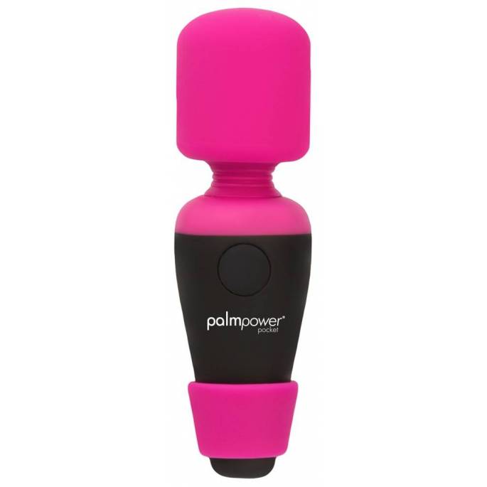 MINI WAND SCHWARZ UND ROSA WIEDERAUFLADBAR (9 X 2.5 CM)