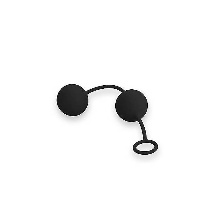 GEISHA-KUGEL TWIN BALLS DELUXE SCHWARZ