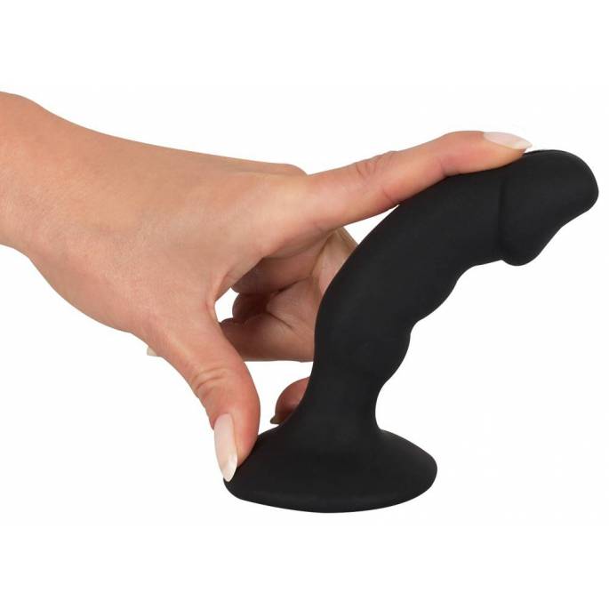 PLUG P-SPOT VIBRANT SILICONE NOIR (14 X 3.2 CM)