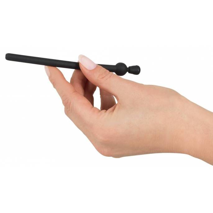 TIGE URETRALE PERCÉE SILICONE + BOUCHON