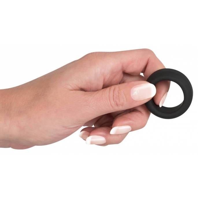 COCKRING SILICONE NOIR (0.7 X 2.6 CM)