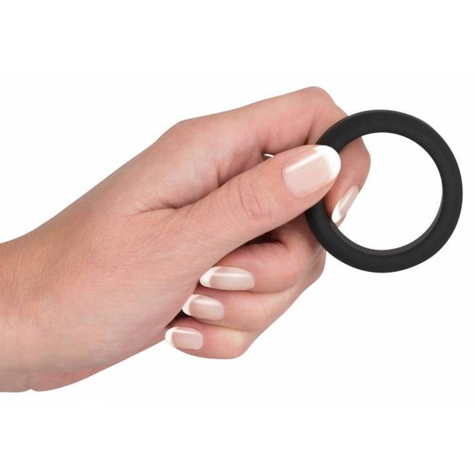 COCKRING SILICONE NOIR (0.7 X 3.8 CM)