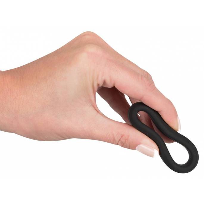 COCKRING SILICONE NOIR (0.7 X 3.8 CM)