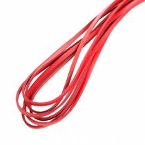 Martinet rotes Leder Riemen Schnallen