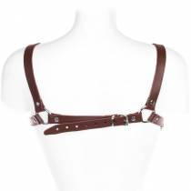 ARNÉS SG CORREAS DE CUERO MARRÓN