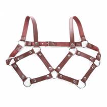SG HARNESS BROWN LEATHER STRAPS