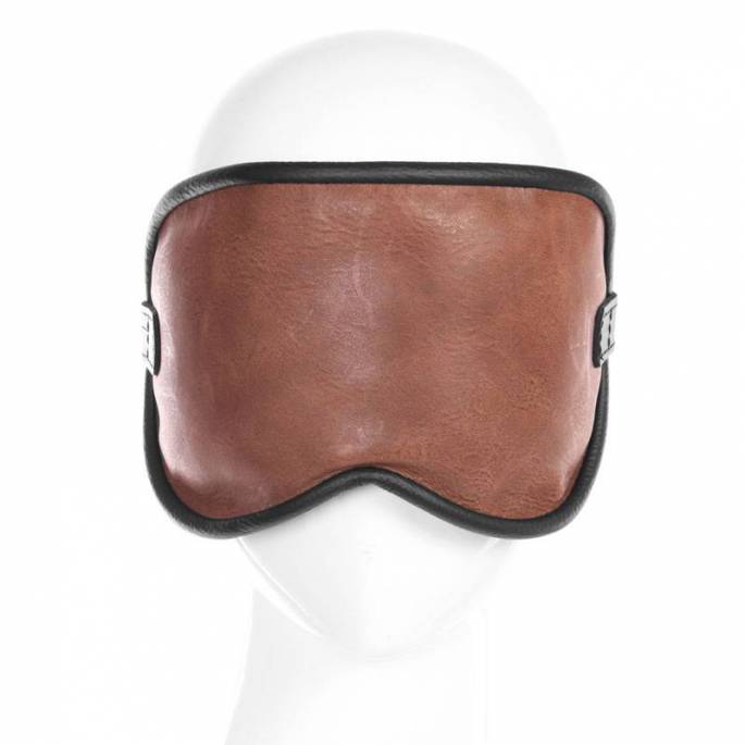 MASCHERA IMBOTTITA MARRONE