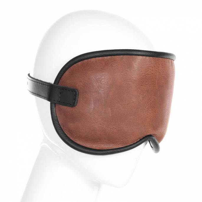 MASCHERA IMBOTTITA MARRONE