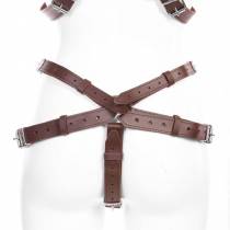HARNAIS CUIR FEMME MARRON
