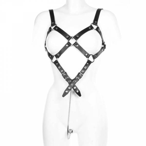 HARNAIS CUIR FEMME + CROCHET