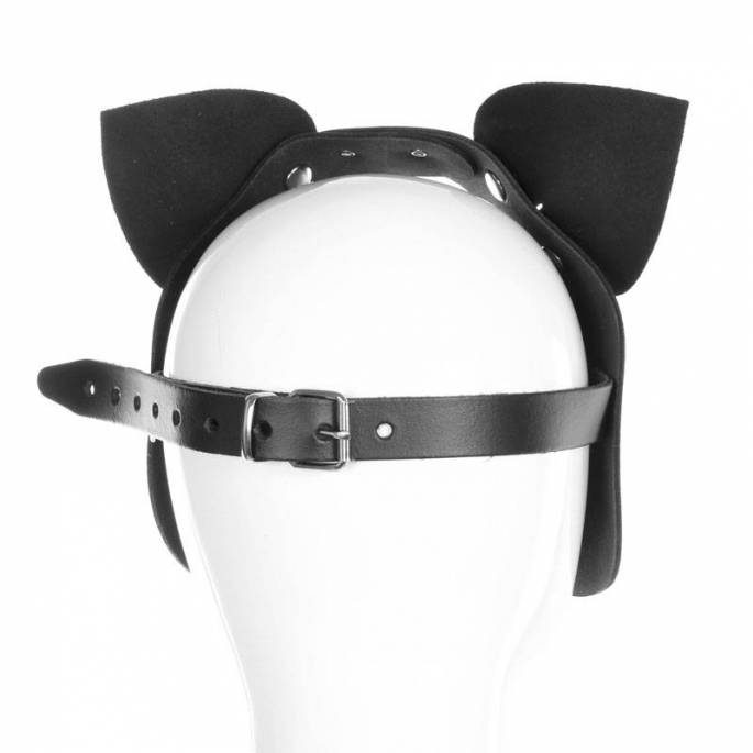 MASQUE DEMONIA OREILLE RONDES NOIR