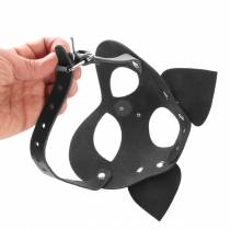 MASQUE DEMONIA OREILLES RONDES NOIR