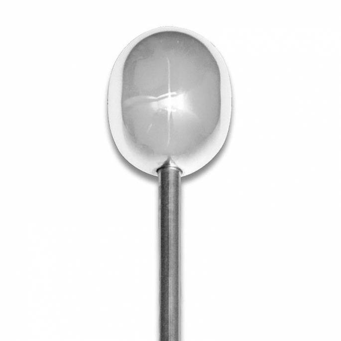 BENE D'ACCIAIO 20cm UOVO 25mm