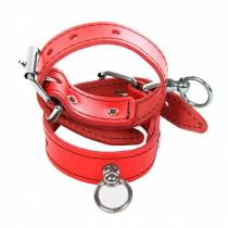 BRACELETS MENOTTES FINES ROUGE