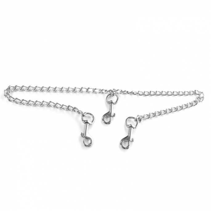 CHAINE TRIPLE MOUSQUETON SMALL