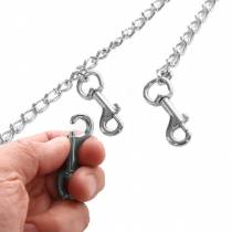 CHAINE TRIPLE MOUSQUETON SMALL
