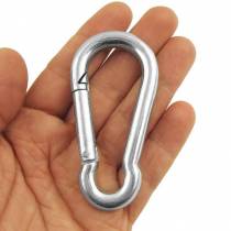 MOUSQUETON POMPIER 8cm