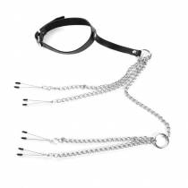 COLLIER + CHAINES + PINCES SEINS / SEXE