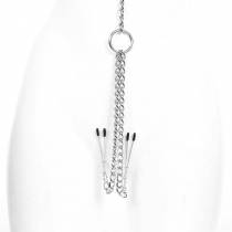 COLLIER + CHAINES + PINCES SEINS / SEXE