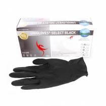 LATEX-EINWEGHANDSCHUHE SCHWARZ PRO 100