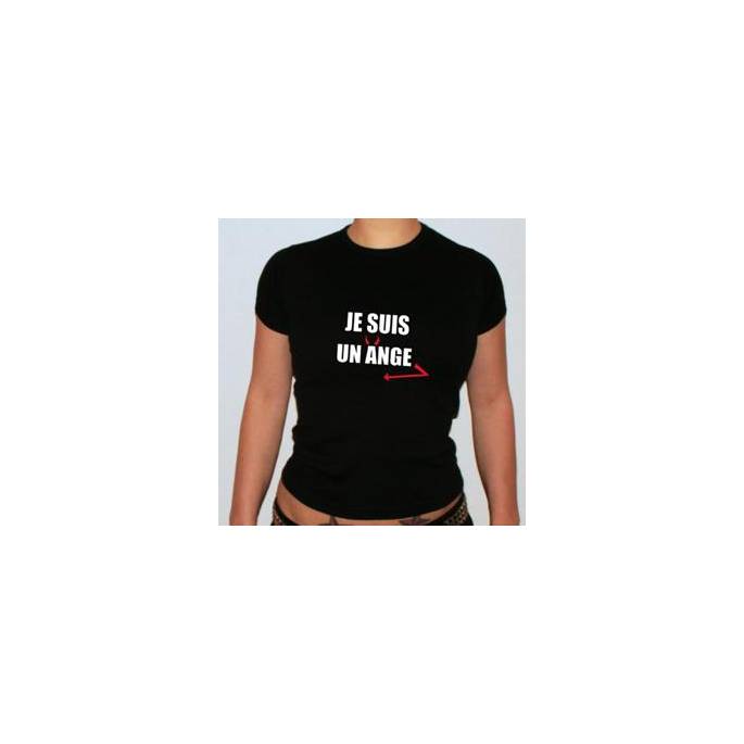 TEE SHIRT JE SUIS UN ANGE
