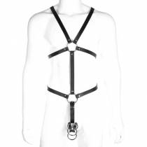 HARNAIS BUSTE CUIR + COCKRINGS