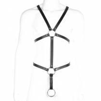 HARNAIS BUSTE CUIR + COCKRINGS