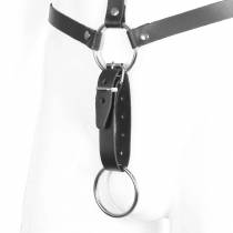 HARNAIS BUSTE CUIR + COCKRINGS