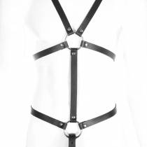 HARNAIS BUSTE CUIR + COCKRINGS