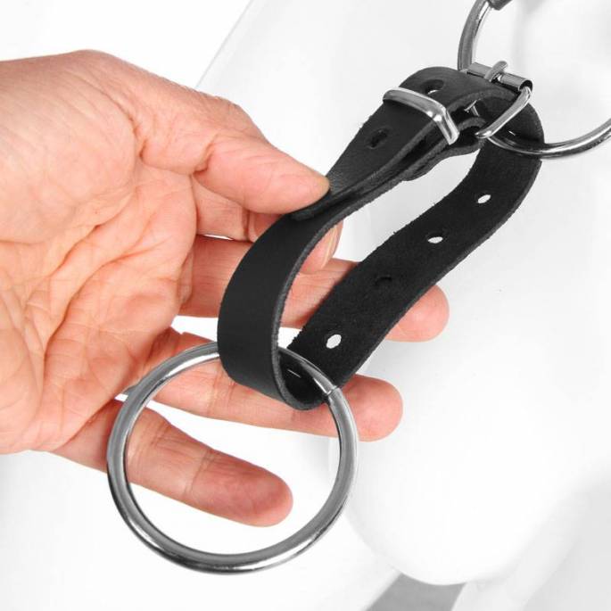 LEDERBÜSTENGESCHIRR + COCKRINGS